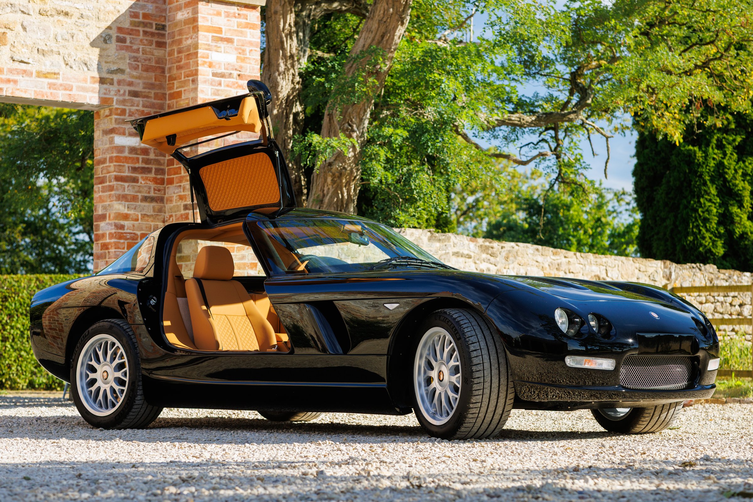 Full new-build Bristol Fighter with its gullwing door open
